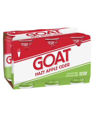Mountain Goat Hazy Apple Cider Cans 375ml  6 Pack