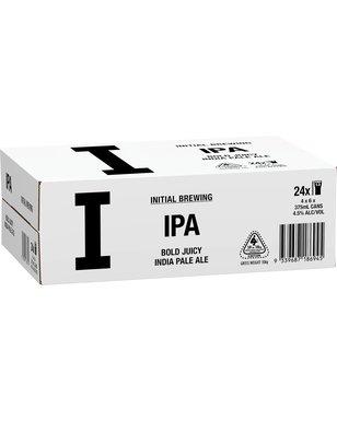 Initial Brewing Ipa Can 375ml  24 Case