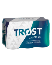 Trost Lager Can 330ml  6 Pack
