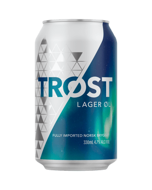 Trost Lager Can 330ml  24 Case