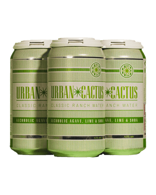 Urban Cactus Classic Ranch Water 375ml  4 Pack