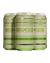 Urban Cactus Classic Ranch Water 375ml  4 Pack