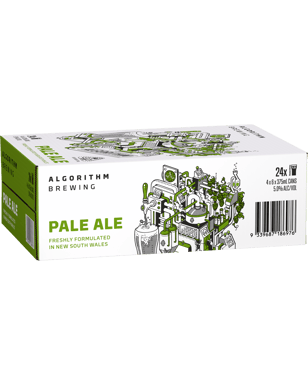 Algorithm Brewing Pale Ale Cans 375ml  24 Case