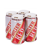 Philter Red Session Ale Cans 375ml  4 Pack