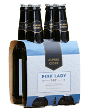 Alpine Cider Pink Lady Dry Bottles 330ml  4 Pack