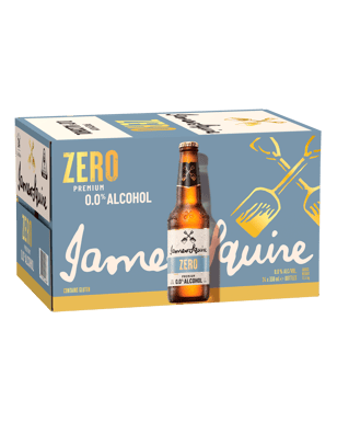 James Squire Zero Alc Bottle 330ml  24 Case