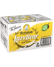 Bundaberg Lazy Bear Rum & Dry 330ml  24 Case