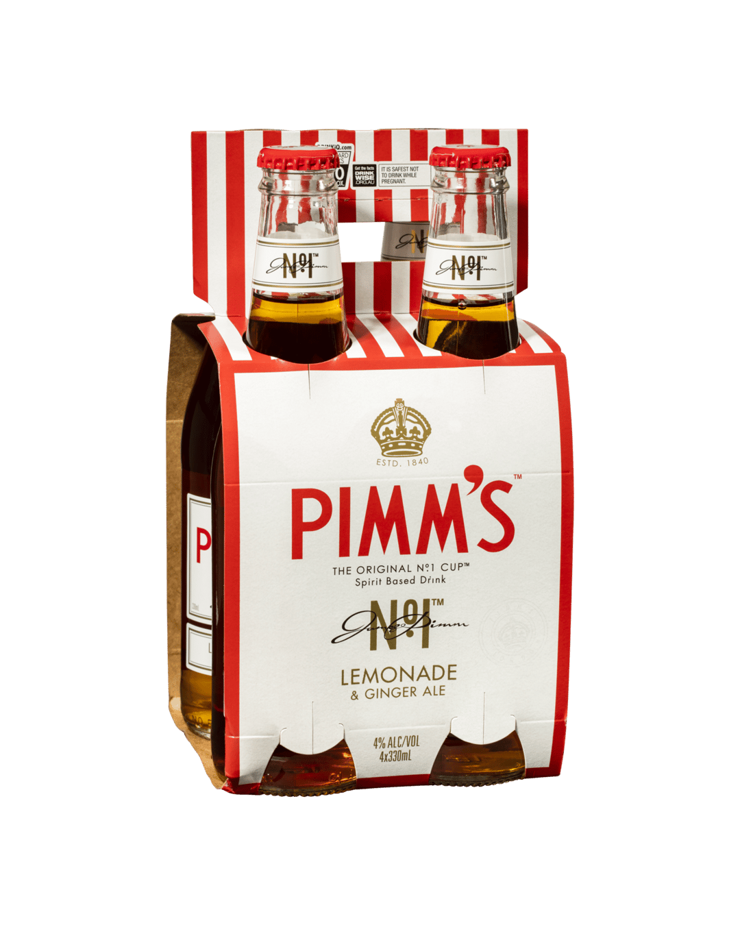 Buy Pimm&amp;#39;s No 1 Cup Lemonade &amp; Ginger Ale 330ml online with (same-day ...
