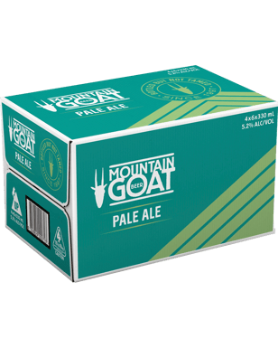 Mountain Goat Pale Ale Can 375ml  24 Case