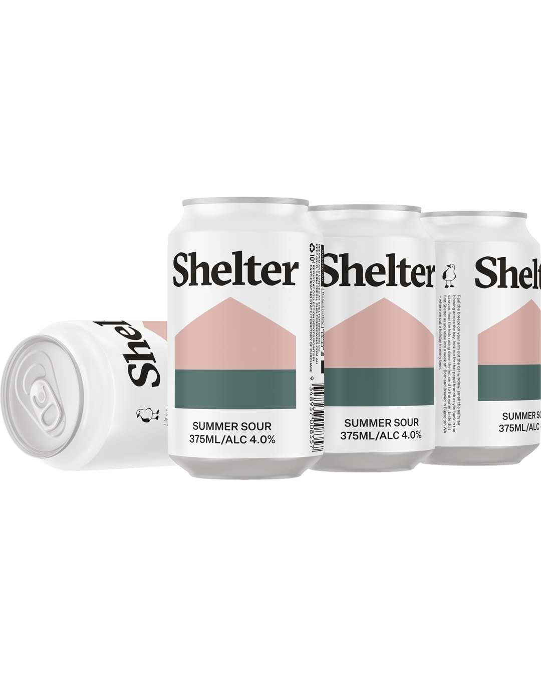 Shelter Summer Sour Can 4X375ml