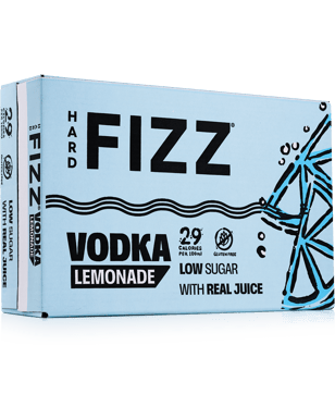 Hard Fizz Vodka Lemonade Cans 330ml  24 Case