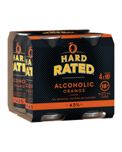 Hard Rated Orange Cans 375ml  4 Pack