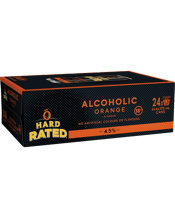 Hard Rated Orange Cans 375ml  24 Case