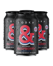 Ampersand Vodka & Raspberry Lemonade Cans 330ml  4 Pack