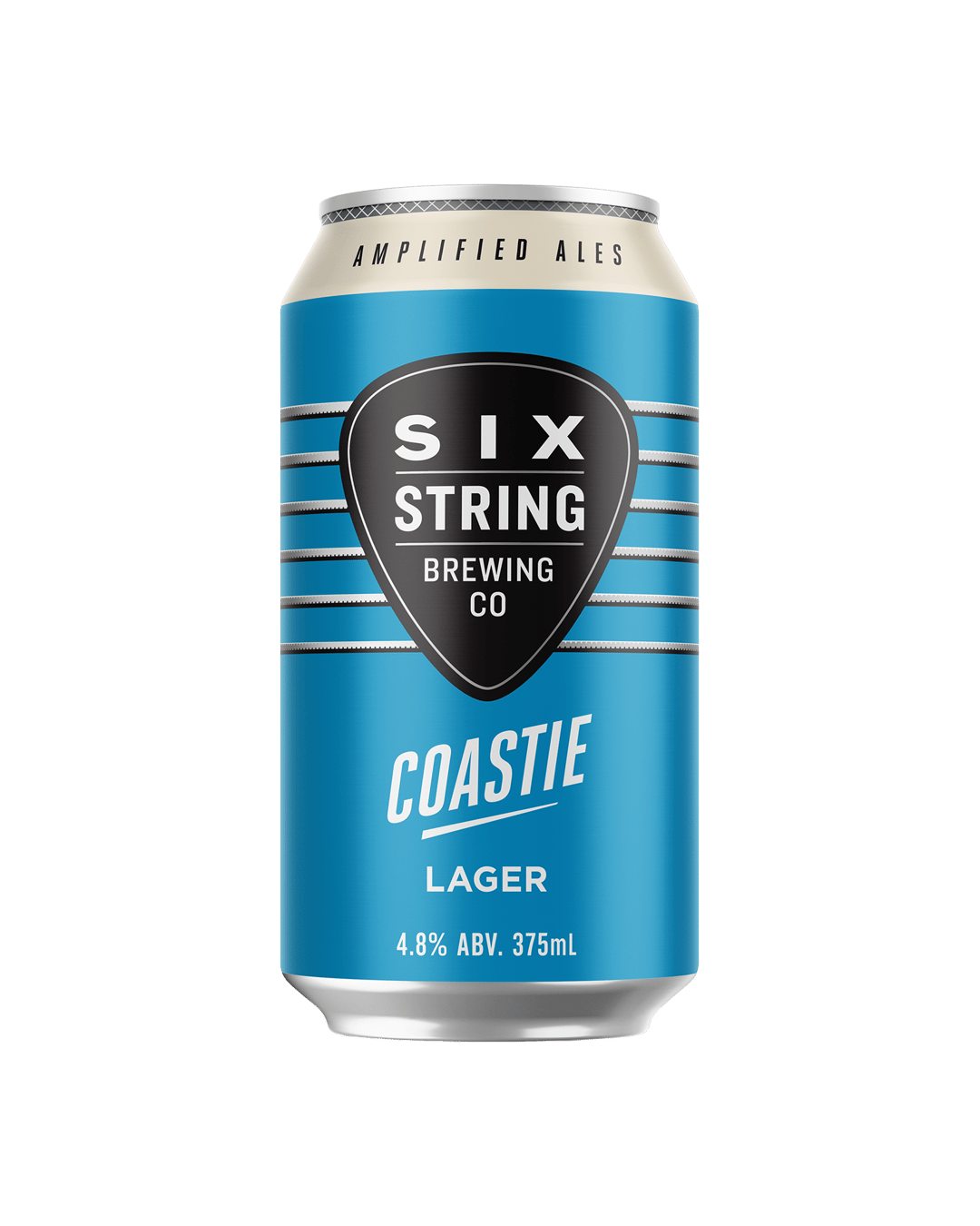 Six String Brewing Co. Coastie Pale Lager Cans 6x4x375ml