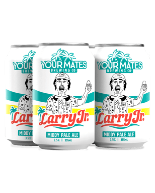 Your Mates Brewing Co. Larry Junior Pale Can 355ml  4 Pack