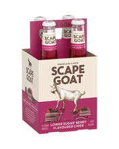 Scape Goat Berry Low Sugar Cider 6x4330ml  4 Pack