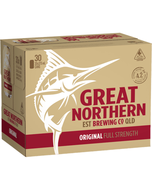 Great Northern Brewing Co. Original Lager Cans 375ml  30 Case