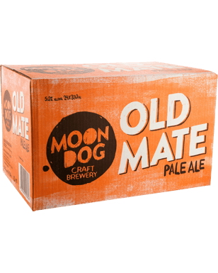 Moon Dog Old Mate Pale Ale 330ml  24 Case