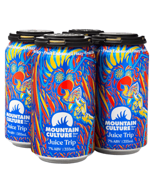 Mountain Culture Juice Trip Cans 355ml  4 Pack