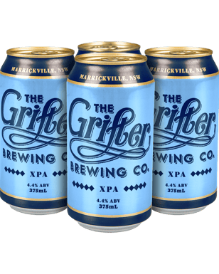 The Grifter Brewing Co Xpa Cans 375ml  4 Pack