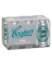 Coopers Zero Cans 375ml  6 undefined