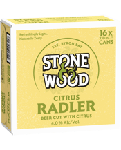 Stone & Wood Radler Citrus Cans 330ml  16 Case
