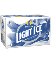 Foster's Light Ice Bottle 330ml  24 Case