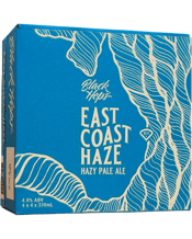 Black Hops East Coast Haze Can 330ml  4 Pack
