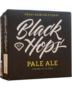 Black Hops Pale Ale Can 375ml  4 Pack