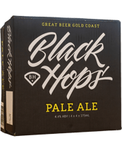 Black Hops Pale Ale Can 375ml  4 Pack
