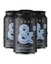 Ampersand Vodka & Lemonade Cans 330ml  4 Pack