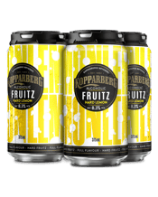 Kopparberg Fruitz Hard Lemon 8.3% 375ml  4 Can