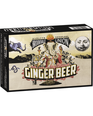 Brookvale Union Ginger Beer Cans 330ml  24 Case