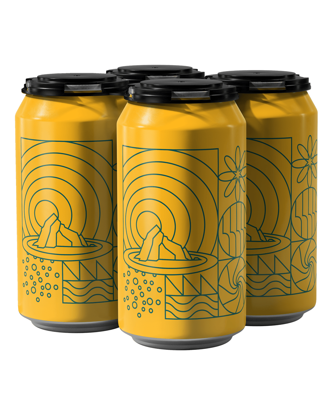 Deep South Lion Rock Session Lager Cans 4x375mL