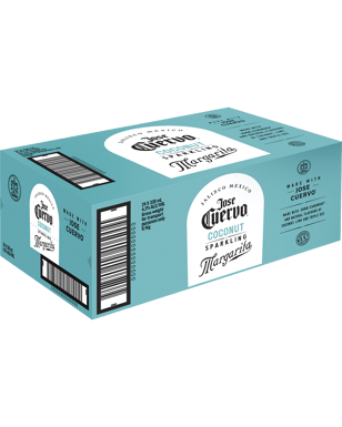Jose Cuervo Coconut Sparkling Margarita Cans 330ml  24 Case