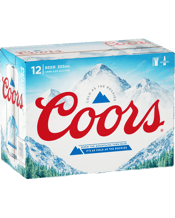 Coors Lager Cans 355ml  12 Case