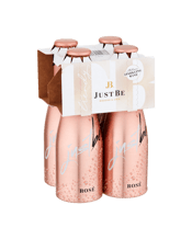 Justbe Rose Sparkling 200ml  4 Pack