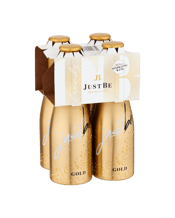 Justbe Gold Sparkling 200ml  4 Pack
