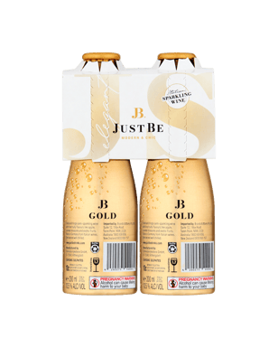 Justbe Gold Sparkling 200ml  4 Pack