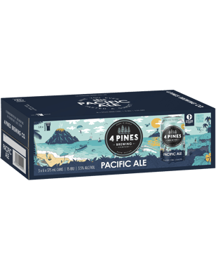 4 Pines Pacific Ale Cans 375ml  18 Case