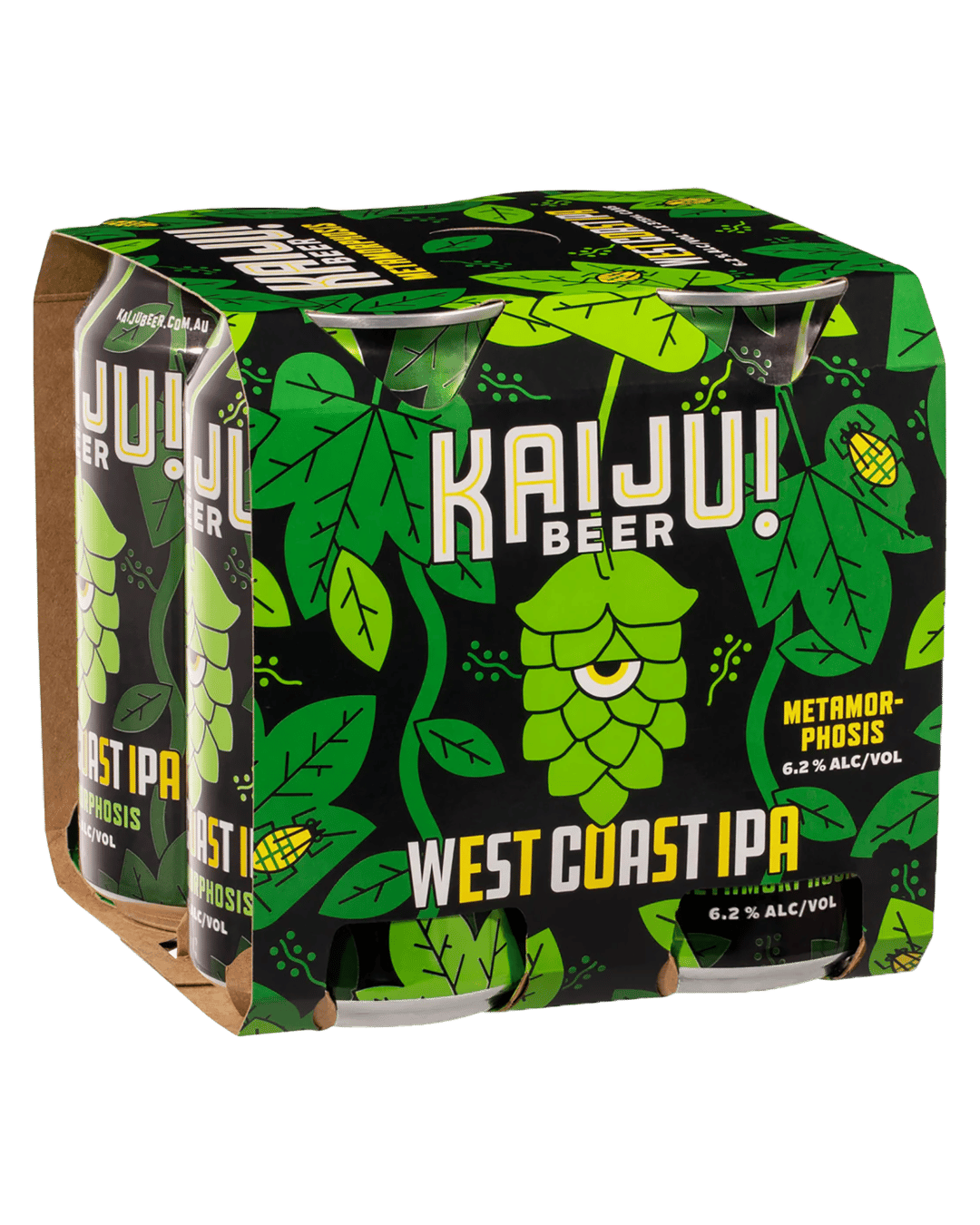 Kaiju Metamorphosis West Coast IPA Cans 4x375mL