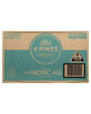 4 Pines Pacific Ale Bottles 330ml  24 Case