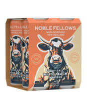 Noble Fellows White Peach Pinot Gris Spritzer Cans 250ml  4 Pack
