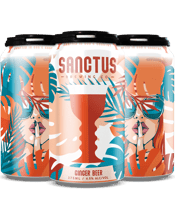 Sanctus Brewing Co Ginger Beer Can 375ml  4 Pack
