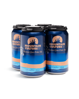 Mountain Culture Status Quo Pale Ale Cans 355ml  4 Pack