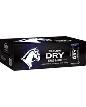 Carlton Dry Hard Cans 375ml  24 Case