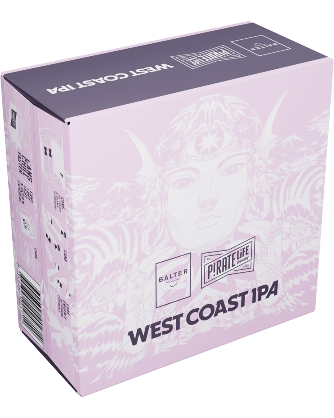 Pirate Life Brewing x Balter West Coast IPA Can 355mL