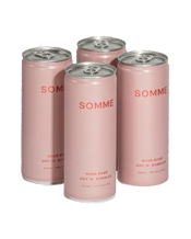 Somme Rosé Dry With Bubbles Cans 250ml  4 Pack