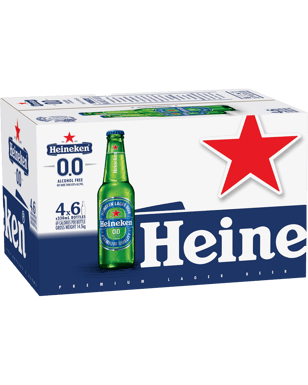 Buy Heineken 0 0 Non Alcoholic Lager Bottles 330ml Online Today Bws